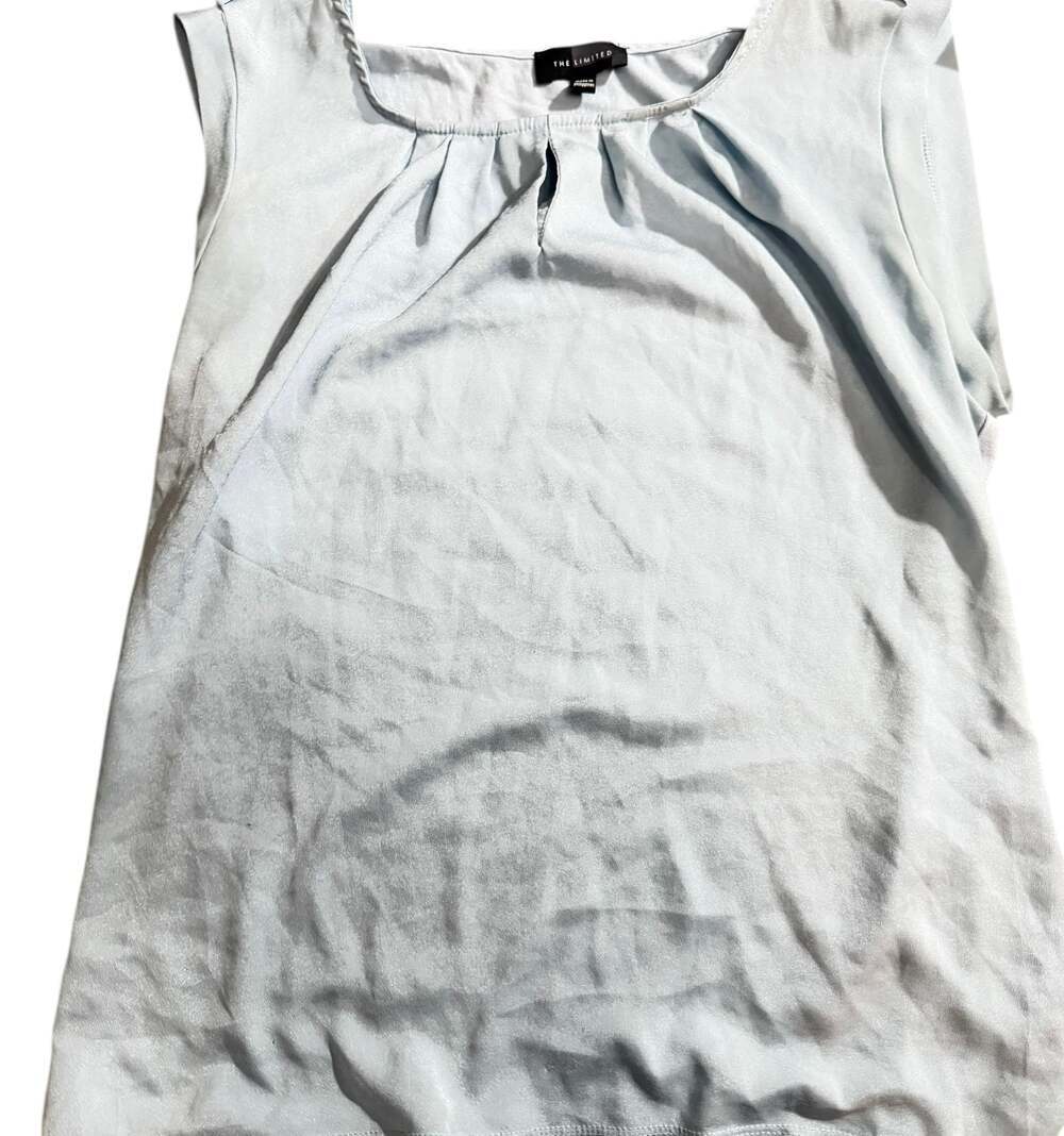 The Limited Light Blue Sleeveless Blouse Women’s Size Small